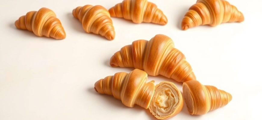 Máslový croissant