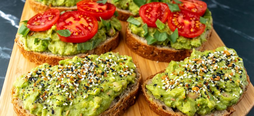 Toast with avocado
